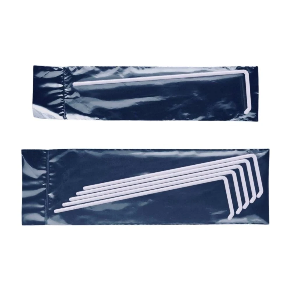 Spreader, PS, L- shape, white, L = 14 cm, single packed sterile