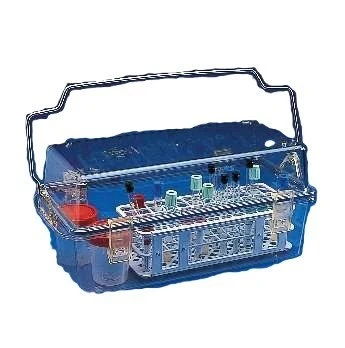 Safety box, PC (polycarbonate), translucent, autoclavable, 391 x 175 x 172 mm, 4,5 litre, 4 safety locks