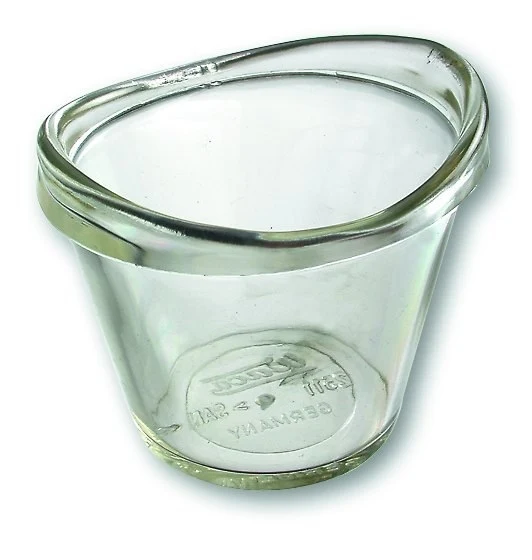 Eye bath, SAN, 25 ml, crystal clear