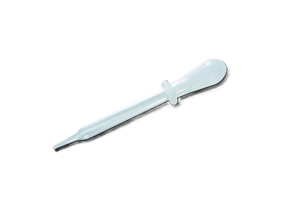 Dropping pipettes, without bulb, with silicone teat, complete