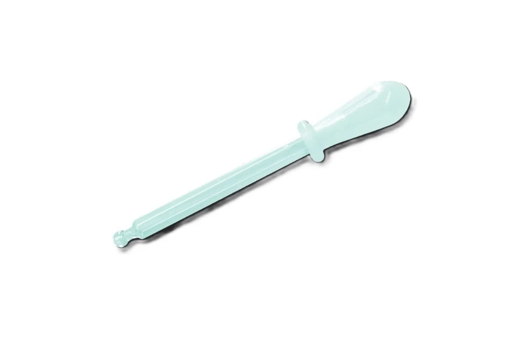 Dropping pipettes, with bulb, with silicone teat, complete