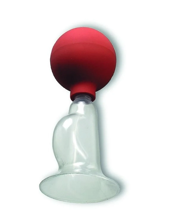 Breast pumps complete, PC, with ball, sterilizable, breakproof, polycarbonate