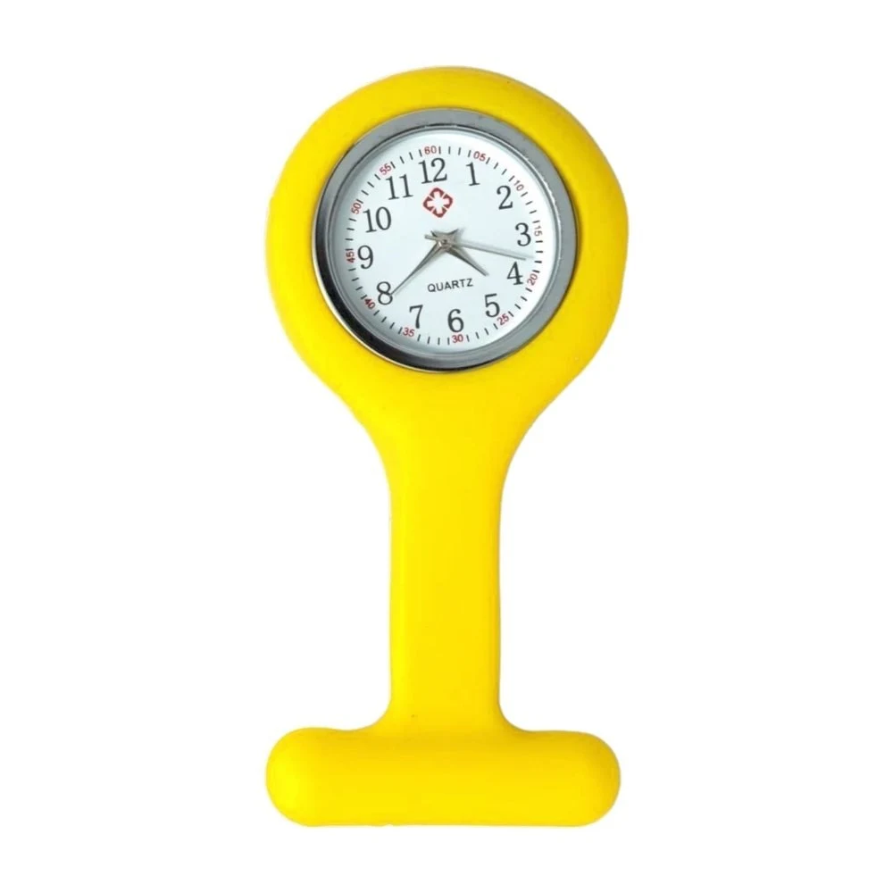 Nurse watch, silicone with stick pin, length = 8,5 cm
