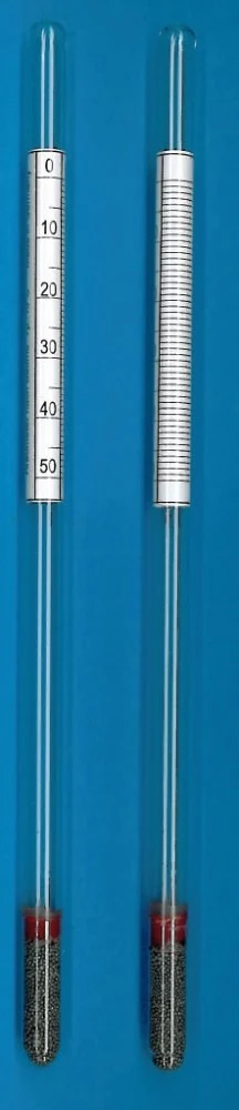 Areometer Baumé 15 °C, 0 – 50° Baumé