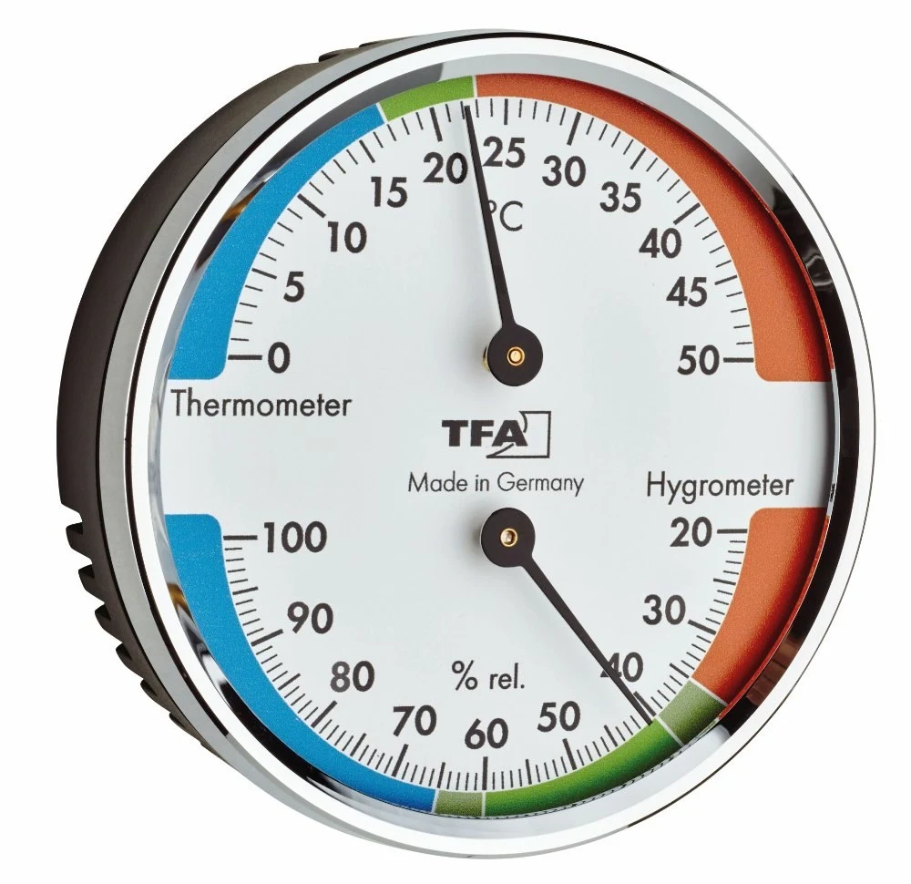 Thermo-hygrometer, Ø 71x23 mm