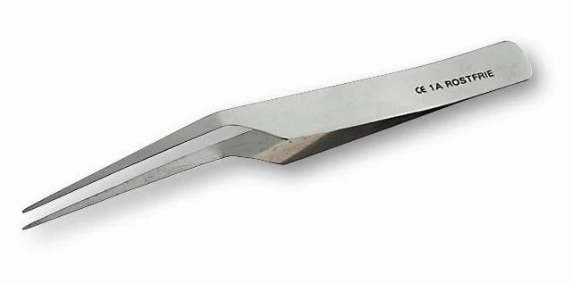 Forceps, stainless steel, without CE, Soft spring forceps., ca. 10.0 cm
