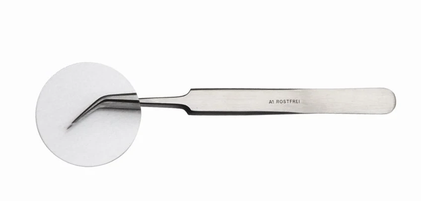 Watchmaker-Forceps No. 1, approx. 11.5 cm, bowed, A1 quality, without CE