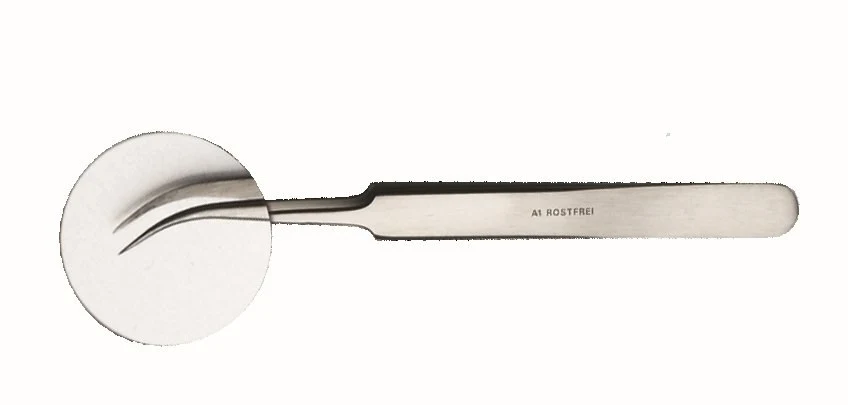 Watchmaker-Forceps No. 5, approx. 11.5 cm, bowed, A1 quality, without CE