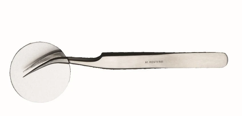 Watchmaker-Forceps No. 6, approx. 11.5 cm, bowed, A1 quality, without CE