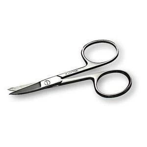 Nail-scissors, 9 cm, curved up, stainless steel