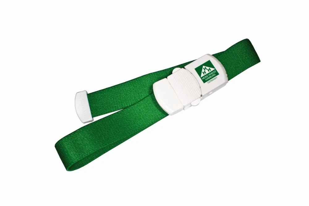 Tourniquet Jetpull II, GREEN, without metal parts, safety closure white