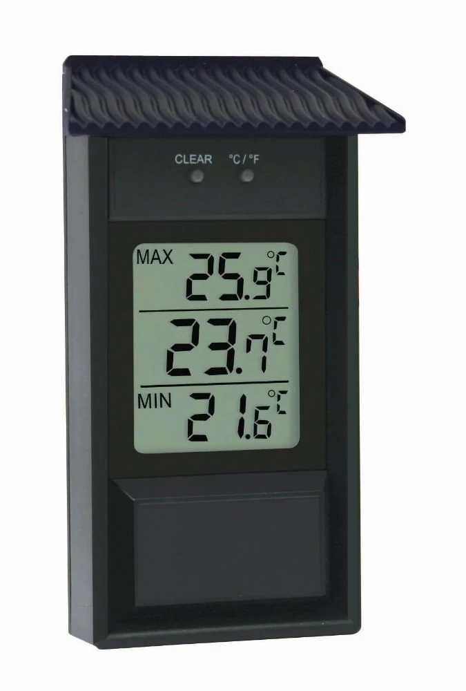 Maxima-Minima-Thermometer, digital, 150 x 80 mm, 100 g