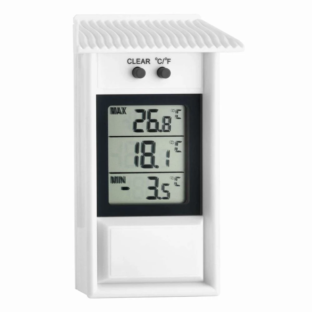 Maxima-Minima-Thermometer, digital, 132 x 81 x 32 mm, 85 g