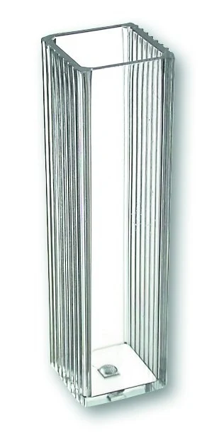 Cuvettes macro, 4 ml, PS, light path 10 mm, 45 mm height, 100 pcs/styroporbox