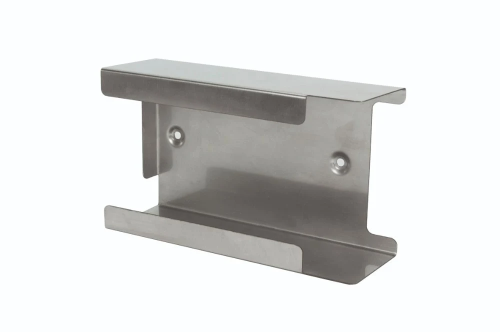 Wall mount rack – stainless steel, 250 x 130 x 83 mm