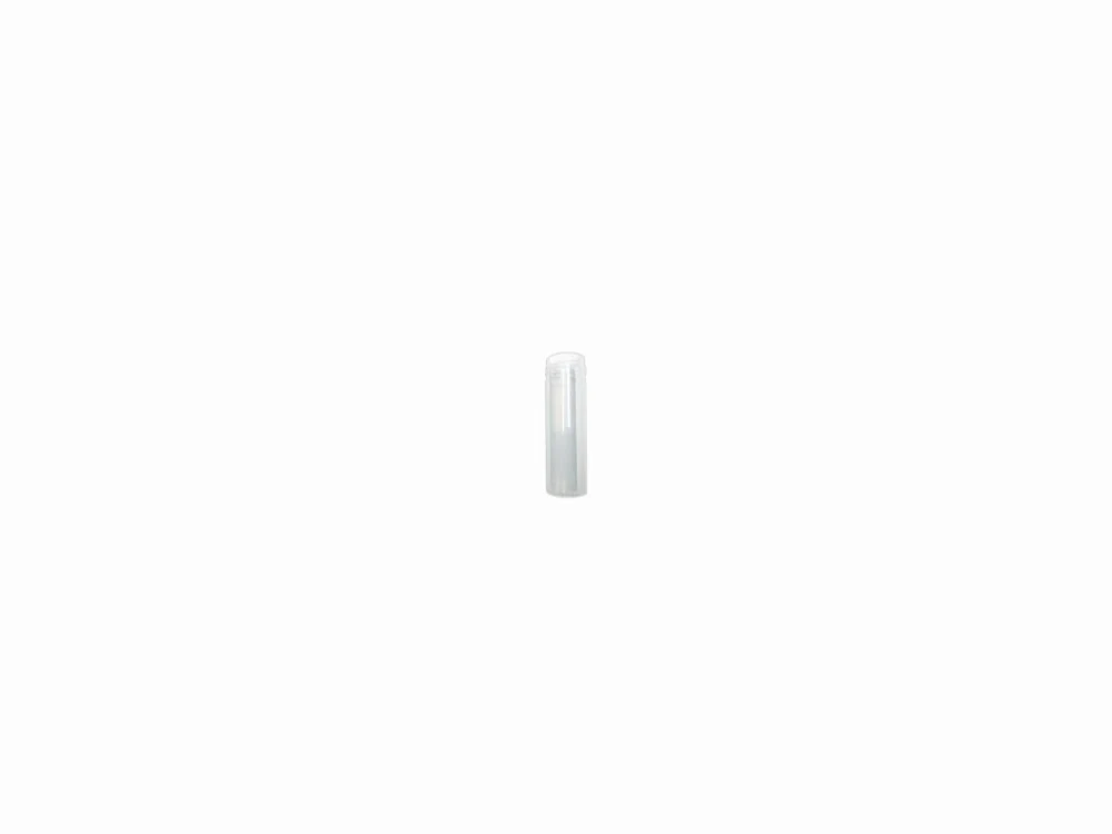 Test tubes 8 ml, PP, 16 x 57 mm, with natural coloured screw cap HD-PE (enclosed), flat bottom