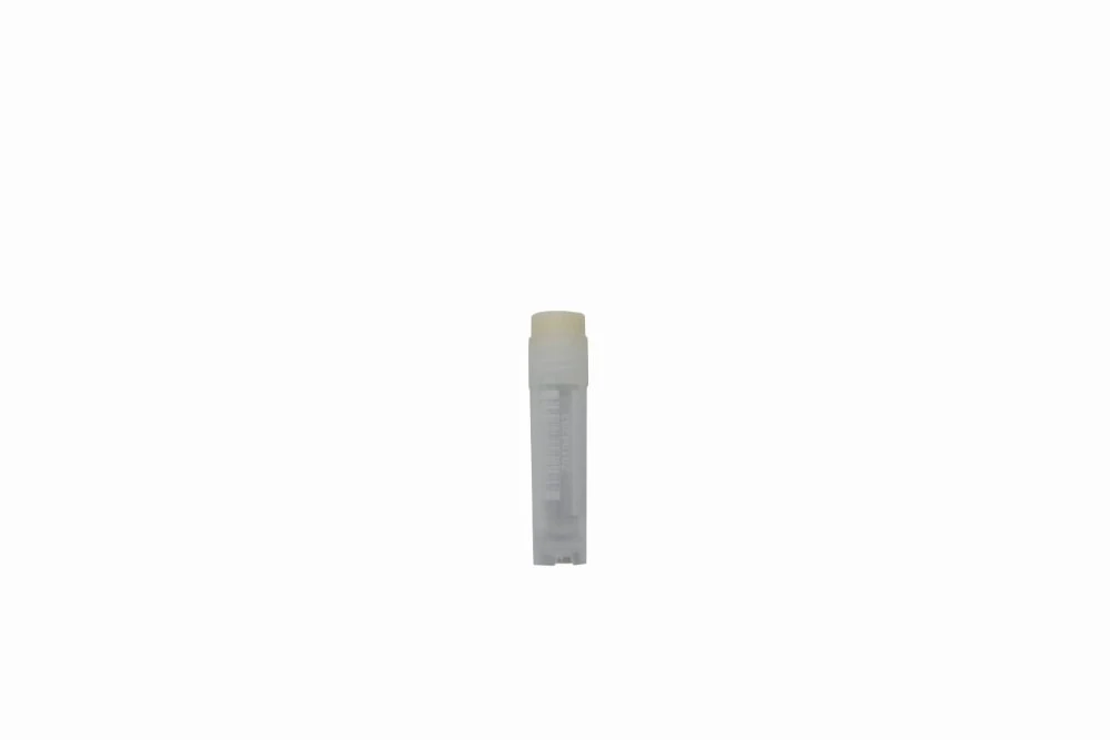 Cryo vials 2 ml, sterile, PP, self standing, screw cap external thread, free from human DNA