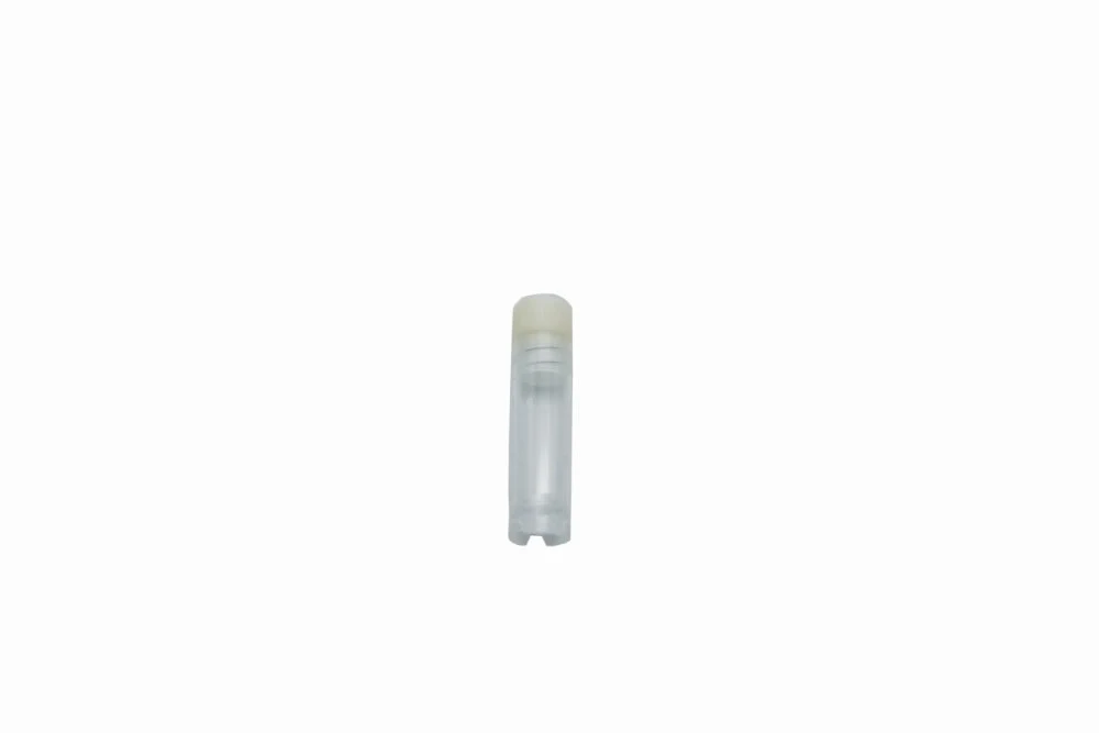 Cryo vials 4 ml sterile, PP, self standing, screw cap, external thread, free from human DNA