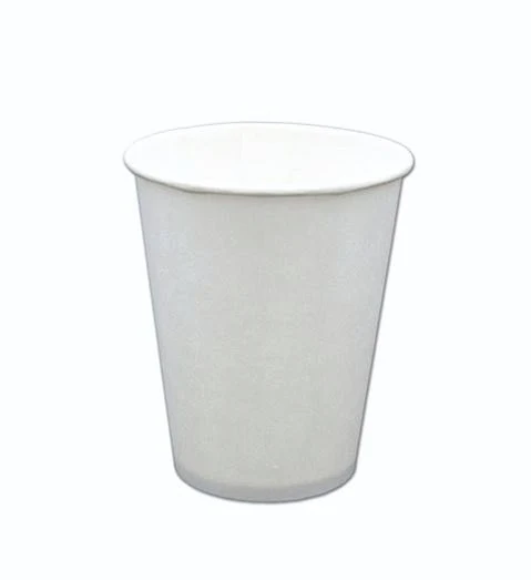 Drinking cups, paper, 150 ccm - type P15, white, PE coating inside, neutral, diam. 70.3 mm, height 82.5 mm
