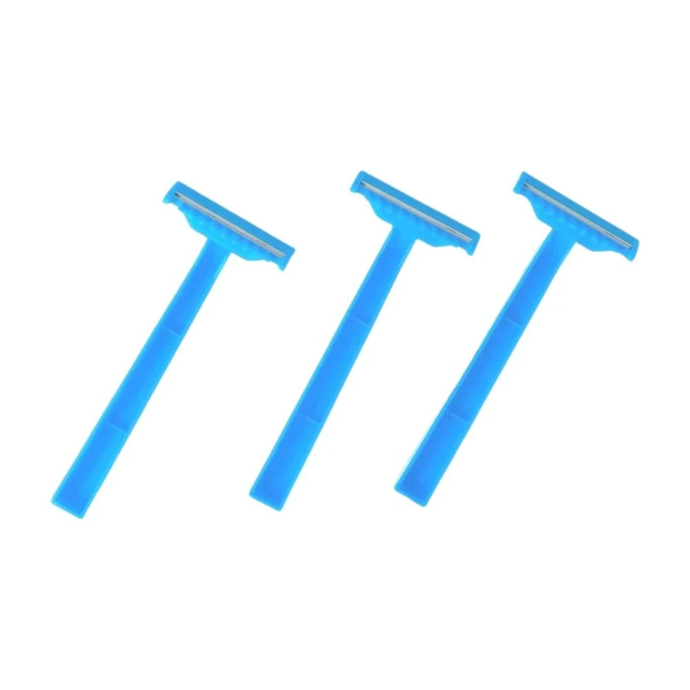 Razor with 2 blades, home brand disposable, non-sterile