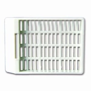 POM, with 3 fields for writing., white