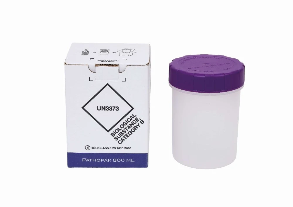 DGP Pathopak 2000 ml, 125 x 170 mm internal dimensions, for the transport of diagnostic samples, liquid-tight