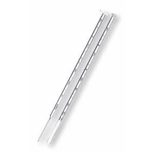 Stirring rods, with twirling stick + spatula, approx. 12 cm, PS