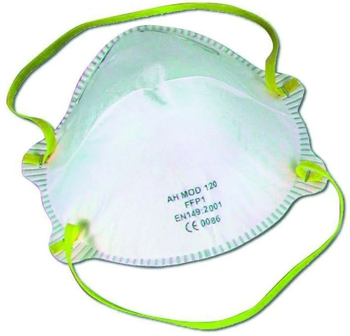 Filtering half masks without valve, without valve, FFP2
