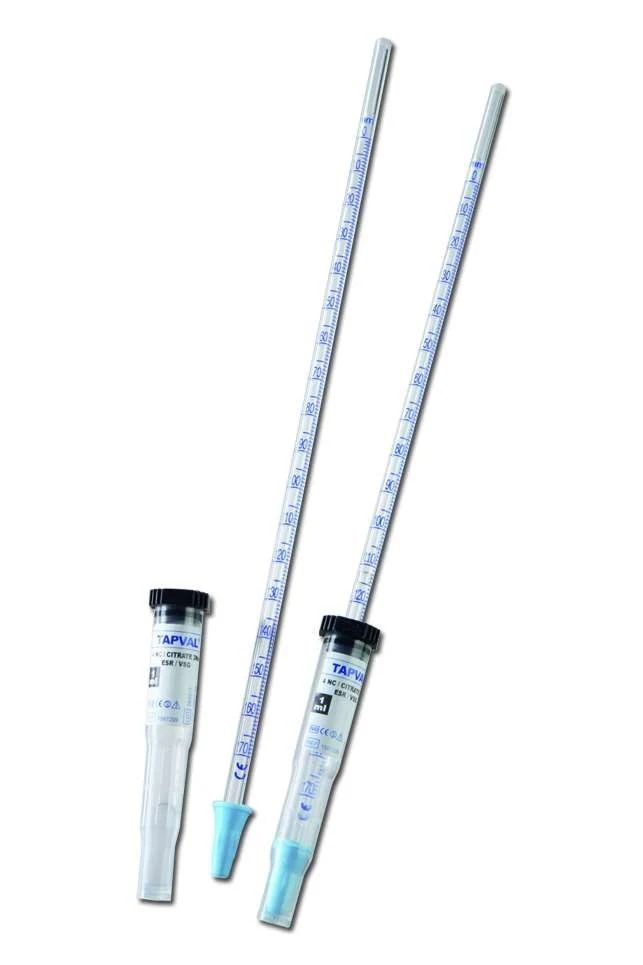 Blood Sedimentation System Sedirate P3, ESR pipette + tube 0.25 ml of 4NC-Citrate3Na