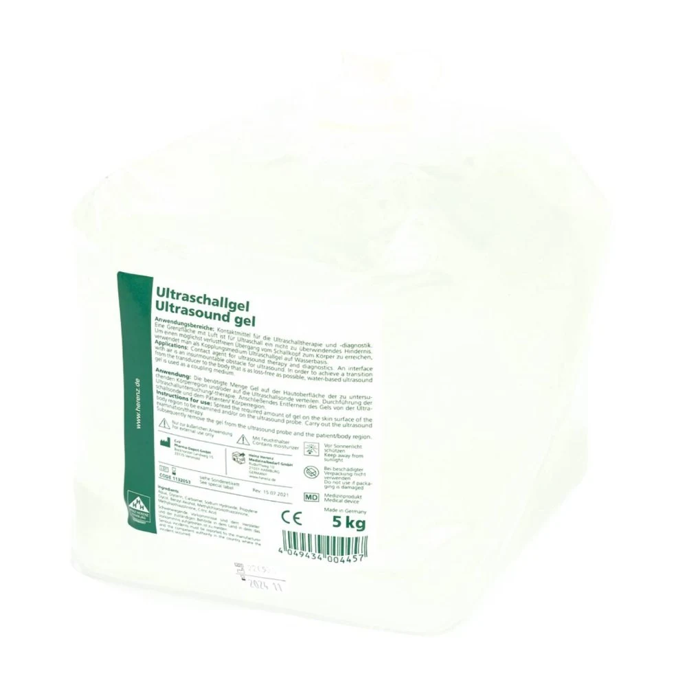 Ultrasound gel, transparent, 5-kg-container