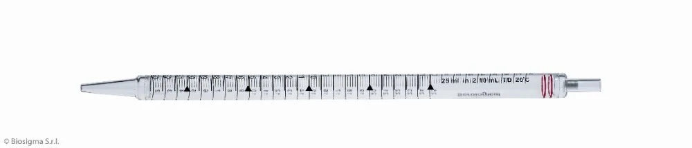 Serological pipette CLEARLine®, 25 ml in 2/10, single packed sterile, high transparency polystyrene