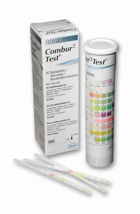 Urine Teststrips, Combur 3® – Roche