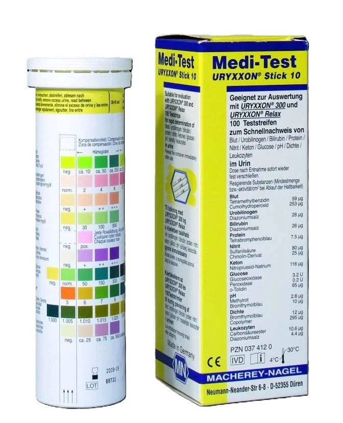 Uryxxon® Stick 10 Urinteststrips