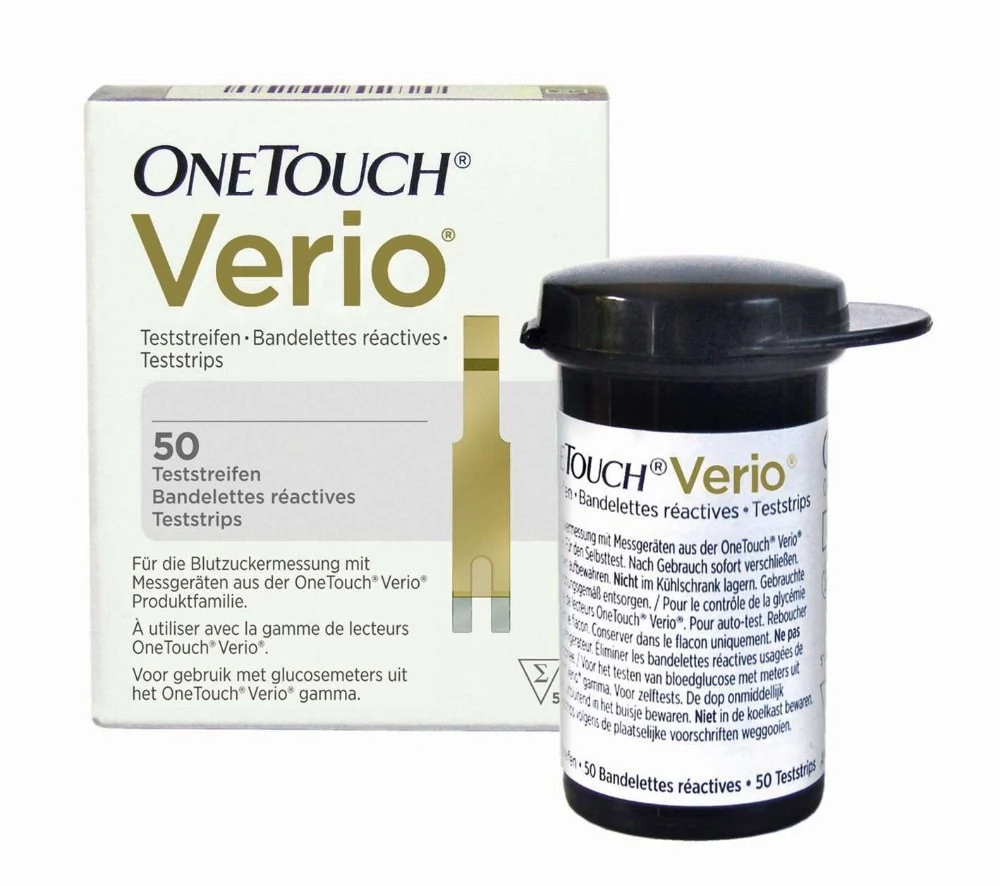 Diagnostics/blood glucose stripes, ONE TOUCH® Verio, ONE TOUCH Verio