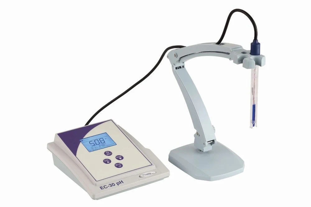 PH-benchtop with pH-electrode 201T inc. Temp. sensor