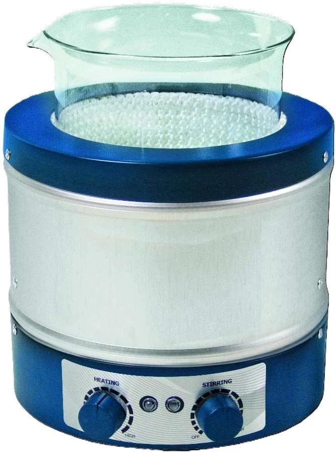 Heating mantle with controller + stirrer for glass beakers, 1151063