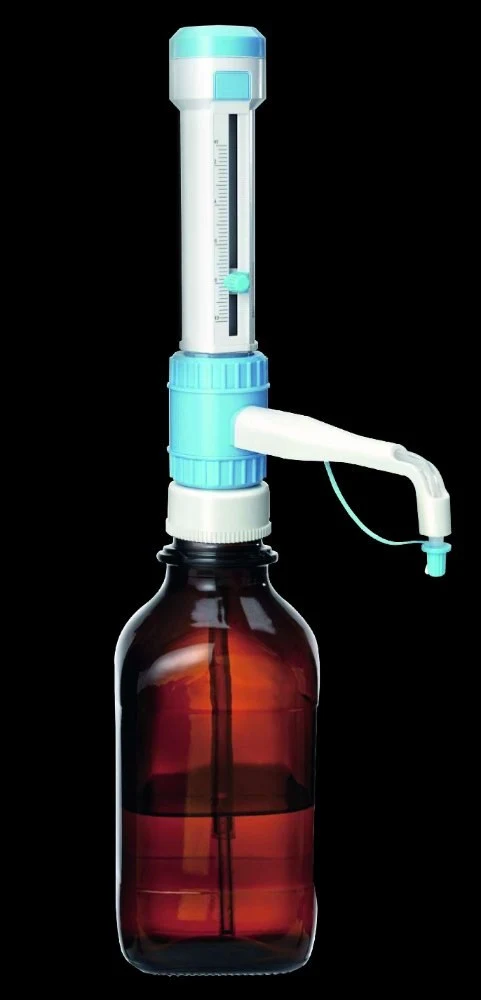 Bottle-Top Dispenser Basic Line, 2.5-25ml volume, graduation 0.5ml, systematice error ±125µl ±0.5%