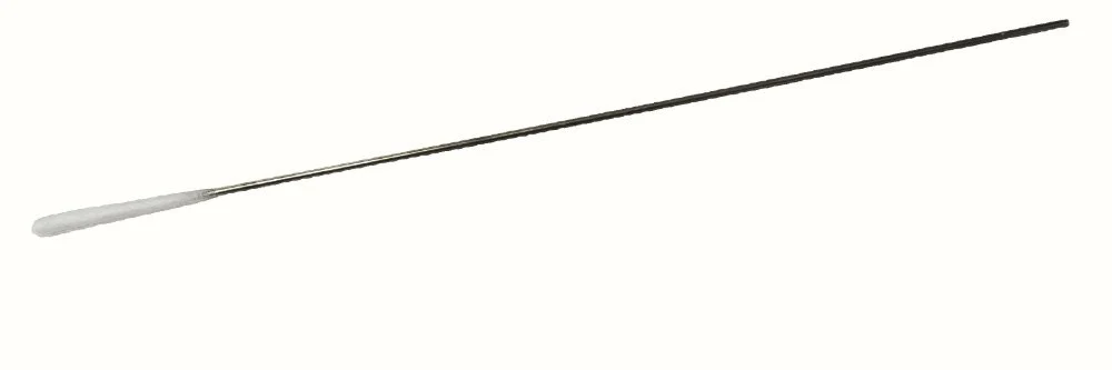 Cotton swab Basic-Line with aluminium alloy stick L 150 x ø 1 mm, single small cotton bud ø 2.2 mm