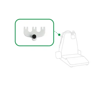 Holder for dispensing assembly set with 0.2 µm filter for Steriwater