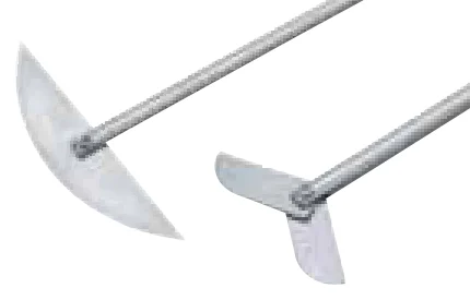 Stainless Steel Centrifugal Impeller, 50 x 15mm blade, for Jeio Tech overhead stirrers