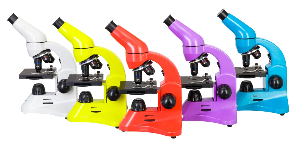 Levenhuk Microscope Rainbow 50L Plus Orange