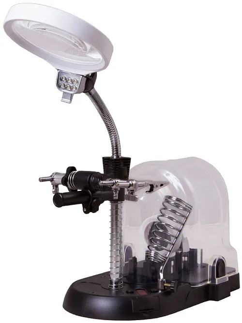 Levenhuk Magnifying glass Zeno Multi ML17 Black