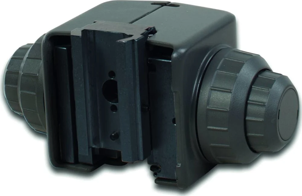 Vision Engineering headmount, EVF110, for pillar stand, coarse/fine focus