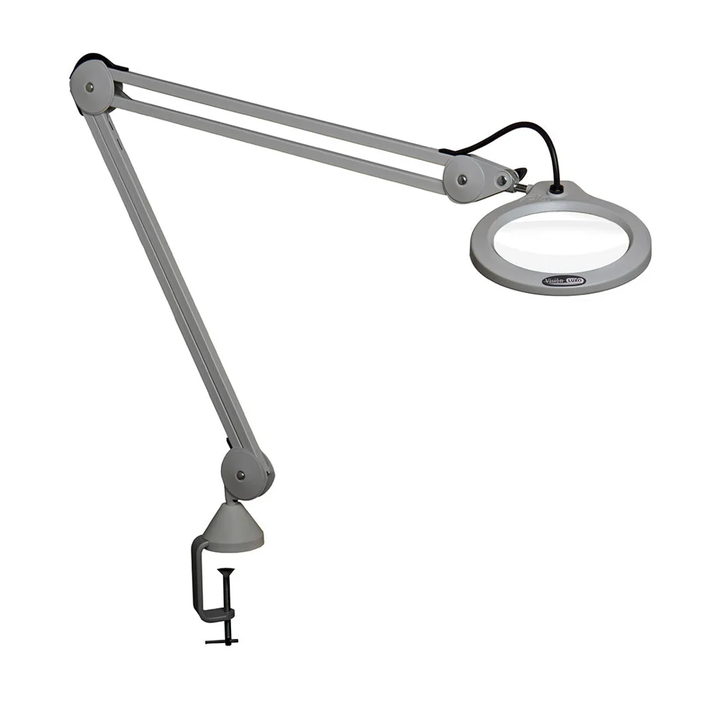 Vision Engineering Magnifying glass VisionLUXO LFM LED, light grey, 5 dioptres