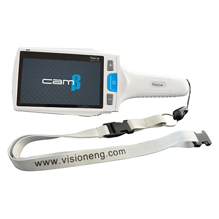 Vision Engineering Magnifying glass CAMß digital hand magnifier, 4x-20x, LED, battery operated