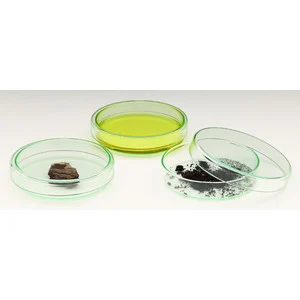 Windaus 100mm glass Petri dish with lid