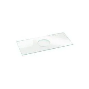 Windaus Slides, clear with 1 well, VE pack of 50