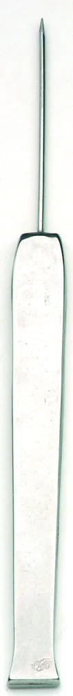 Windaus Preparing needle, straight, pointedly, 160mm high-grade steel grasp