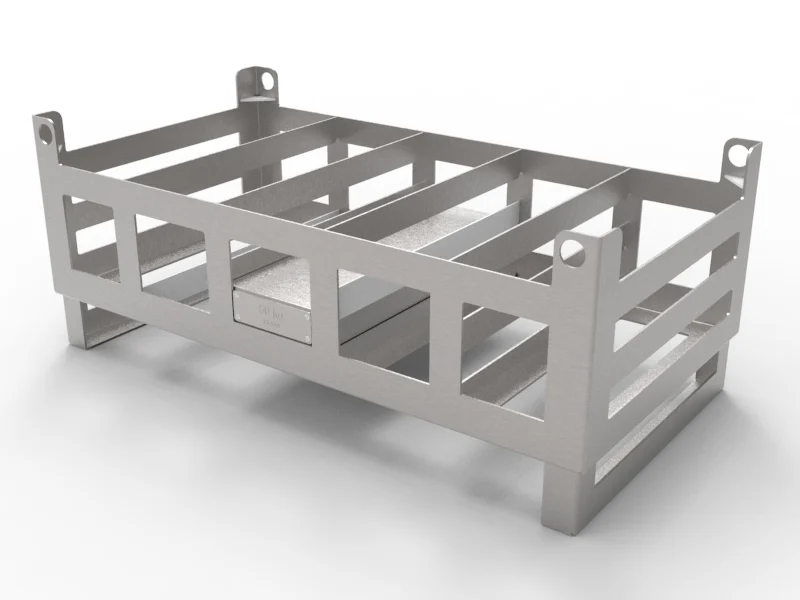 STAINLESS STEEL BASKET MASS 50kg FOR 10x20kg