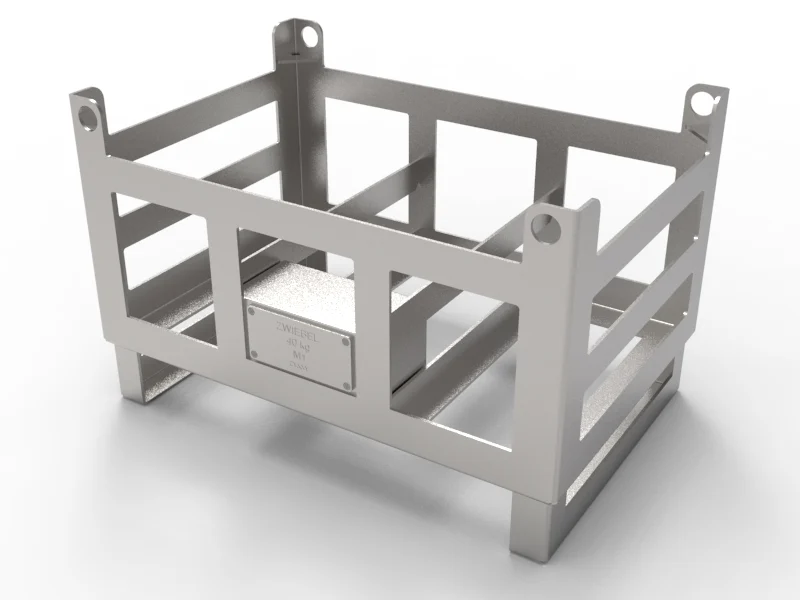 STAINLESS STEEL BASKET MASS 40kg FOR 23x20kg